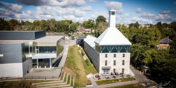 Tett Centre arial shot