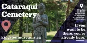 Cataraqui Cemetary digital ad